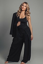 Ukrainian mail order bride Alina from Kyiv with blonde hair and grey eye color - image 7
