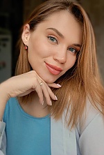Ukrainian mail order bride Iryna from Odesa with light brown hair and green eye color - image 6
