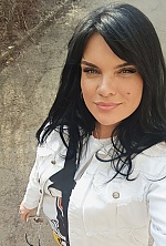 Ukrainian mail order bride Nataliia from Paris with black hair and grey eye color - image 9
