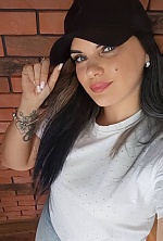 Ukrainian mail order bride Nataliia from Paris with black hair and grey eye color - image 6