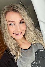 Ukrainian mail order bride Irina from Kyiv with blonde hair and blue eye color - image 3