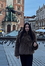 Ukrainian mail order bride Anastasiia from Kyiv with light brown hair and green eye color - image 3