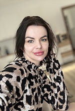 Ukrainian mail order bride Halyna from Boryslav with black hair and grey eye color - image 3