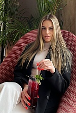 Ukrainian mail order bride Khristina from Kyiv with blonde hair and brown eye color - image 2