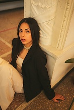 Ukrainian mail order bride Halyna from Zaporizhzhya with black hair and brown eye color - image 4