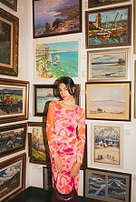 Ukrainian mail order bride Halyna from Zaporizhzhya with black hair and brown eye color - image 5