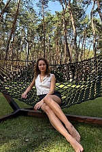 Ukrainian mail order bride Olga from Dnipro with blonde hair and green eye color - image 7