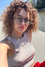 Ukrainian mail order bride Olga from Dnipro with blonde hair and green eye color - image 3