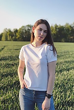 Ukrainian mail order bride Kateryna from Vinnytsia with brunette hair and grey eye color - image 4