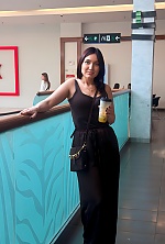 Ukrainian mail order bride Lyudmila from Slovyansk with black hair and blue eye color - image 7