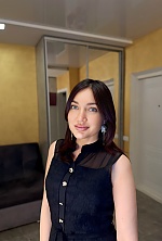 Ukrainian mail order bride Lyudmila from Slovyansk with black hair and blue eye color - image 8