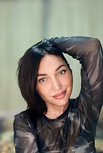 Ukrainian mail order bride Lyudmila from Slovyansk with black hair and blue eye color - image 5