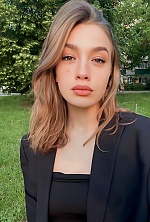 Ukrainian mail order bride Kateryna from Kyiv with light brown hair and green eye color - image 3