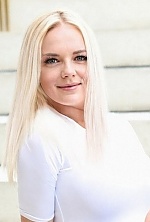 Ukrainian mail order bride Irina from Houston with blonde hair and blue eye color - image 10
