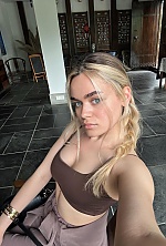 Ukrainian mail order bride Thea from Novi Sad with blonde hair and blue eye color - image 6