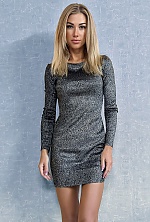 Ukrainian mail order bride Olga from Kyiv with blonde hair and grey eye color - image 2