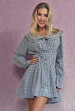 Ukrainian mail order bride Olga from Kyiv with blonde hair and grey eye color - image 8