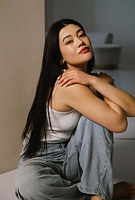 Ukrainian mail order bride Viktoriia from Skadovsk with black hair and brown eye color - image 6