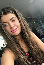 Ukrainian mail order bride Iryna from Larnaca with brunette hair and grey eye color - image 5