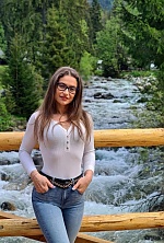 Ukrainian mail order bride Alona from Odesa with light brown hair and grey eye color - image 5