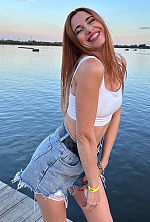 Ukrainian mail order bride Veronica from Kyiv with red hair and green eye color - image 8