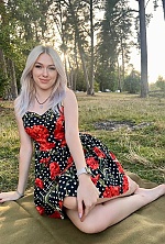 Ukrainian mail order bride Olga from Kyiv with blonde hair and blue eye color - image 5