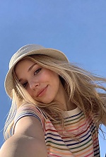 Ukrainian mail order bride Valeriia from Dnipro with blonde hair and brown eye color - image 2