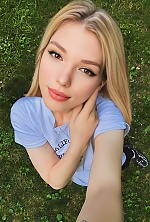 Ukrainian mail order bride Valeriia from Dnipro with blonde hair and brown eye color - image 2