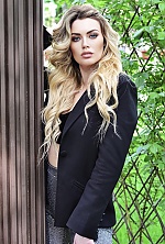 Ukrainian mail order bride Olena from Berlin with blonde hair and blue eye color - image 4