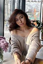 Ukrainian mail order bride Aishat from New York with black hair and brown eye color - image 6