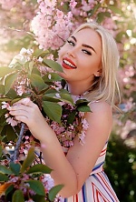 Ukrainian mail order bride Alyona from Kyiv with blonde hair and green eye color - image 8