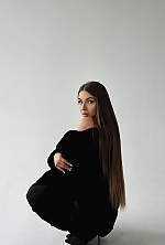 Ukrainian mail order bride Lyzaveta from Kyiv with auburn hair and blue eye color - image 6
