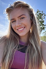Ukrainian mail order bride Kateryna from Lyon with blonde hair and blue eye color - image 9