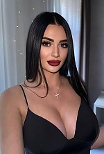 Ukrainian mail order bride Vitalina from Poltava with black hair and green eye color - image 7