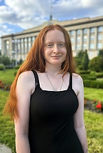 Ukrainian mail order bride Oleksandra from Cherkasy with auburn hair and blue eye color - image 13