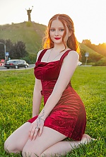 Ukrainian mail order bride Oleksandra from Cherkasy with auburn hair and blue eye color - image 11