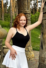 Ukrainian mail order bride Oleksandra from Cherkasy with auburn hair and blue eye color - image 7