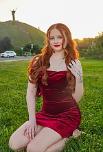 Ukrainian mail order bride Oleksandra from Cherkasy with auburn hair and blue eye color - image 12