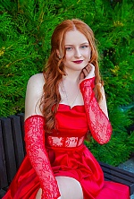 Ukrainian mail order bride Oleksandra from Cherkasy with auburn hair and blue eye color - image 8