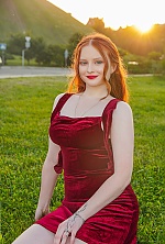 Ukrainian mail order bride Oleksandra from Cherkasy with auburn hair and blue eye color - image 13