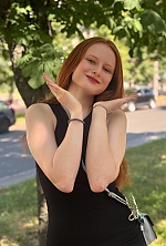 Ukrainian mail order bride Oleksandra from Cherkasy with auburn hair and blue eye color - image 10