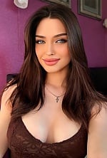 Ukrainian mail order bride Alina from Lviv with brunette hair and blue eye color - image 3