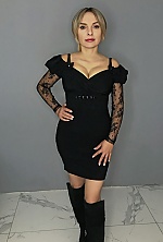 Ukrainian mail order bride Oksana from Kyiv with blonde hair and green eye color - image 3