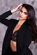Ukrainian mail order bride Albina from Olomouc with black hair and black eye color - image 10