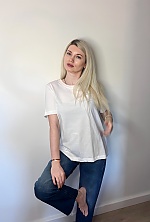 Ukrainian mail order bride Natalia from Amsterdam with blonde hair and grey eye color - image 15