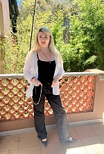 Ukrainian mail order bride Natalia from Amsterdam with blonde hair and grey eye color - image 5