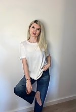 Ukrainian mail order bride Natalia from Amsterdam with blonde hair and grey eye color - image 7