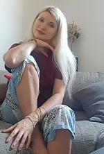 Ukrainian mail order bride Natalia from Kyiv with blonde hair and grey eye color - image 21