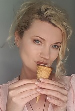 Ukrainian mail order bride Natalia from Kyiv with blonde hair and grey eye color - image 19