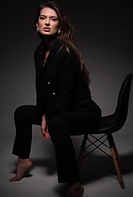 Ukrainian mail order bride Angelina from Kyiv with light brown hair and green eye color - image 2
